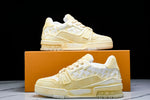 Louis Vuittоп Trainer Low 'Yellow Distressed'