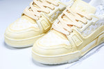 Louis Vuittоп Trainer Low 'Yellow Distressed'