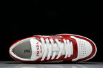 Prada Downtown Sneaker 'White Red'