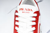 Prada Downtown Sneaker 'White Red'