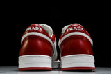 Prada Downtown Sneaker 'White Red'