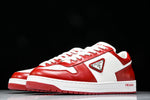 Prada Downtown Sneaker 'White Red'