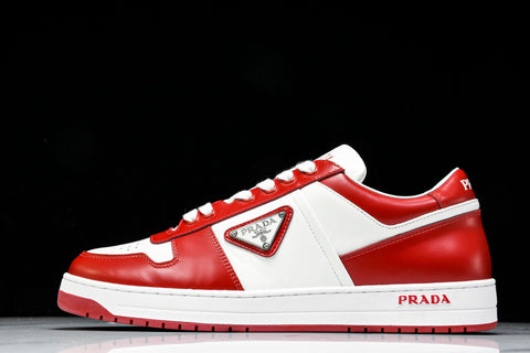 Prada Downtown Sneaker 'White Red'