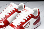 Prada Downtown Sneaker 'White Red'