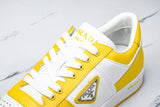 Prada Downtown Sneaker 'White Yellow'