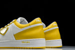 Prada Downtown Sneaker 'White Yellow'