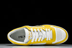 Prada Downtown Sneaker 'White Yellow'