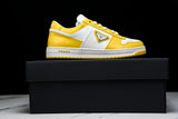 Prada Downtown Sneaker 'White Yellow'