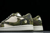 Travis Scott AJ1 Low x BAPE 'Camo' (Custom)