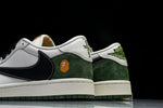 Travis Scott AJ1 Low x BAPE 'Green Black' (Custom)