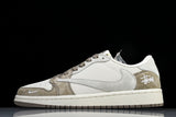 Travis Scott AJ1 Low x Stussy 'Beige' (Custom)