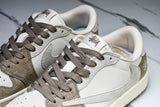 Travis Scott AJ1 Low x Stussy 'Beige' (Custom)