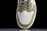 Travis Scott AJ1 Low x Stussy 'Beige' (Custom)