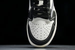 Travis Scott AJ1 Low x Stussy 'Black White Grey' (Custom)