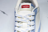 Travis Scott AJ1 Low x Supreme 'Baby Blue' (Custom)