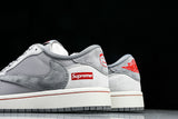 Travis Scott AJ1 Low x Supreme 'Grey' (Custom)