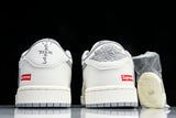 Travis Scott AJ1 Low x Supreme 'White Grey' (Custom)