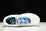 A Bathing Ape Bape Sta 'White ABC Camo - Blue'