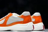 Prada America's Cup Sneaker 'Orange Silver'