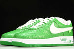 Louis Vuittоп x AF1 by Virgil Abloh 'Green'