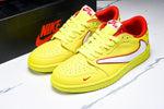 Travis Scott AJ1 Low x Supreme 'Yellow White' (Custom)