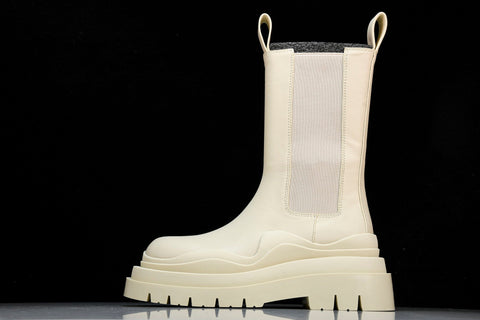 Вottega Veneta Tire Chelsea Boots 'Sea Salt'