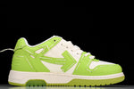 Off-White Out Of Office OOO Low Top 'Sartorial Stitching - Green White'