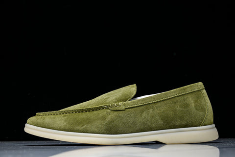 Loro Piana Summer Walk Loafer 'Green'