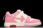 Off-White Out Of Office OOO Low Top 'Sartorial Stitching - Pink White'