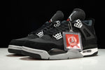 AJ4 Retro 'Black Canvas'