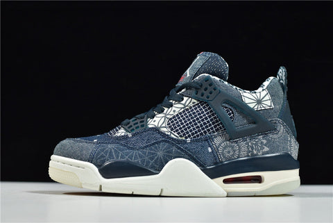 AJ4 Retro SE “Sashiko” Deep Ocean