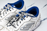 Вalenciaga Hamptons Worn-Out Sneaker 'White Blue'