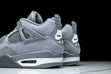 Nigel Sylvester x AJ4 Retro OG Brick by Brick 'Grey' (Unreleased)