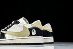 Travis Scott AJ1 Low x BAPE 'Beige Black White' (Custom)