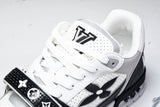 Louis Vuittоп Trainer Low Velcro Strap 'Perforated Black'