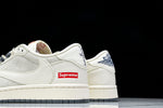 Travis Scott AJ1 Low x Supreme 'White Grey Sole' (Custom)