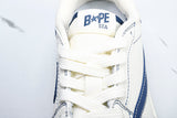 Travis Scott AJ1 Low x BAPE 'White Blue' (Custom)