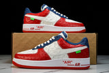 Louis Vuittоп x AF1 by Virgil Abloh 'Red White Blue'