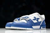 Louis Vuittоп Trainer Low Velcro Strap 'Perforated Blue'