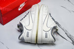 Travis Scott AJ1 Low x Supreme 'White Grey 3.0' (Custom)