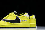 Travis Scott AJ1 Low x Supreme 'Yellow Black' (Custom)