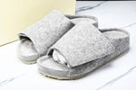 Birkenstock x Fear of God Los Feliz Felted Wool 'Cement Melange'