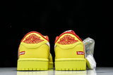 Travis Scott AJ1 Low x Supreme 'Yellow White' (Custom)