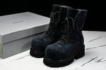 Вalenciaga Stomper Bootie 'Black Canvas'