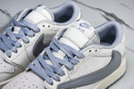Travis Scott AJ1 Low x Supreme 'White Grey 2.0' (Custom)