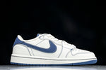 Travis Scott AJ1 Low x BAPE 'White Blue' (Custom)
