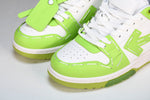 Off-White Out Of Office OOO Low Top 'Sartorial Stitching - Green White'