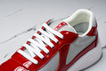 Prada America's Cup Sneaker 'Red Silver'