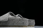 Birkenstock x Fear of God Los Feliz Felted Wool 'Cement Melange'