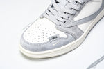 Travis Scott AJ1 Low x Stussy 'Grey White 2.0' (Custom)